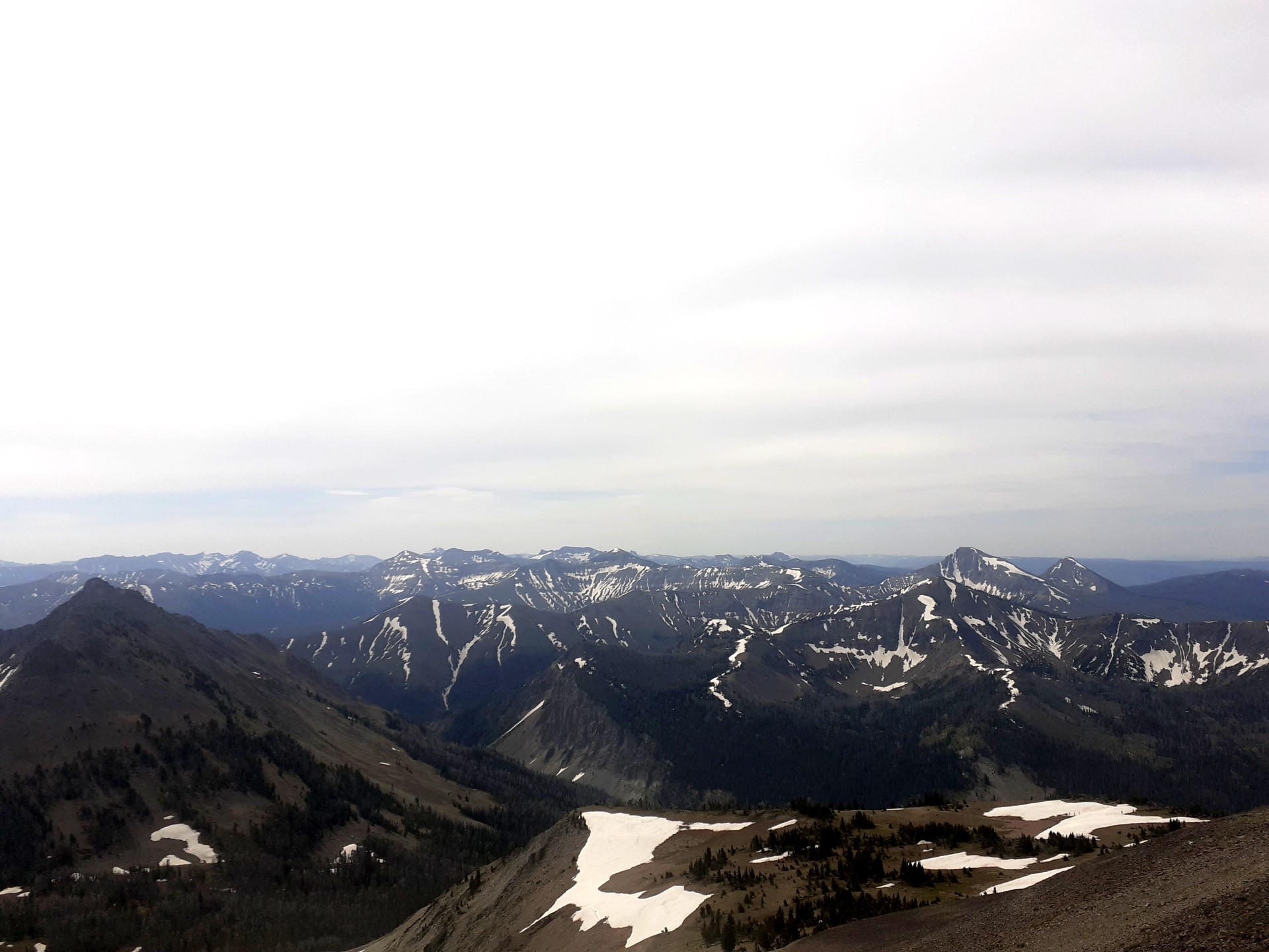 from the top of Avalanche Peak